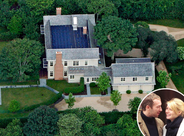 CELEBRITY HOMES IN THE HAMPTONS