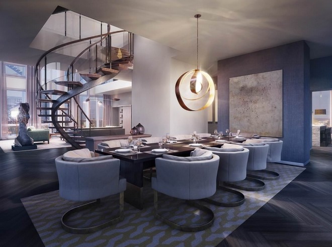 Inside Celebrity Homes Rupert Murdoch’s New York Penthouse (4)