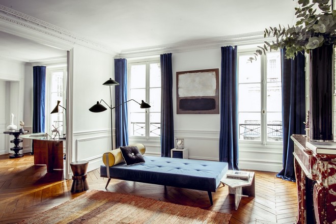Celebrity Homes Hilary Swank’s Sophisticated Paris Apartment (7)